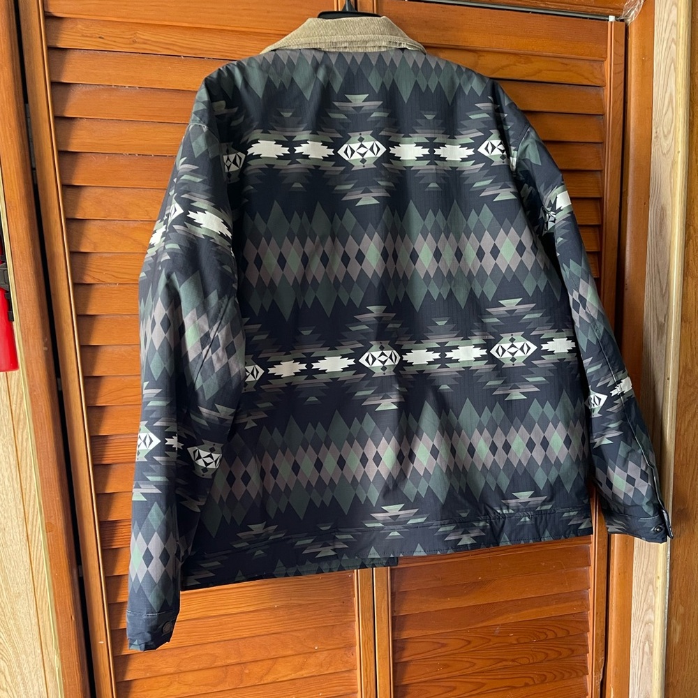 Pendleton Printt Faux Shearling Lined Trucker Jac… - image 7